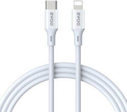 BWOO 27W USB-C - Lightning kábel, ABS ház + TPE bevonat, 2M