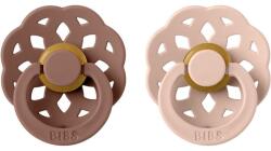 BIBS Boheme Natural Rubber Size 1: 0+ months cumi Woodchuck / Blush 2 db