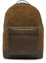 Tommy Hilfiger Férfi hátizsák, Tommy Hilfiger, valódi bőr, zöld, univerzális (8720638747420_OS)