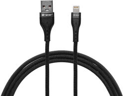 Tracer TRAKBK47491, Lightning apa - USB A apa, 1 m, 48 W, 480 MB/s, Fekete, Kábel (TRAKBK47491)