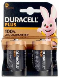  Alkáli elemek LR20 DURACELL, Plus Power, 2 db
