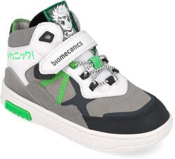 Biomecanics Biomecanics, Sneaker nyersbőr részletekkel, Fehér, Antracitszürke, Sötétszürke, 26 EU (251237-A543-26)