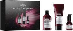L'Oréal L’Oreal Professionnel Serie Expert Vitamino Color Spectrum TRIO professzionális rutin készlet, színrögzitő, selymesebb és erősebb hajhoz: sampon, 300 ml + balzsam, 200 ml + GlassShine szérum, 50 ml