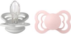 BIBS Supreme Silicone Size 2: 6+ months cumi Haze / Blossm 2 db