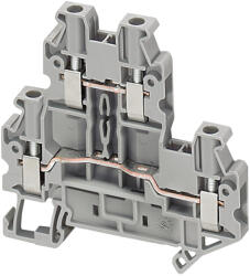 Schneider Electric NSYTRV24D Csavaros kétszintes átkötőkapocs 1x1 csatlakozás 5, 2 mm 2, 5 mm2 24A-es Schneider (NSYTRV24D)
