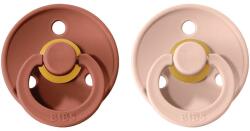 BIBS Colour Natural Rubber Size 1: 0+ months cumi Woodchuck / Blush 2 db