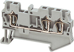 Schneider Electric Linergy TR terminals blocks - NSYTRR23 - Rugós egyszintes átkötőkapocs 1x2 csatlakozás 5, 2 mm 2, 5 mm2 24A - es (NSYTRR23)