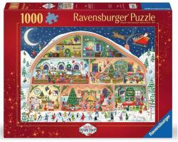 Ravensburger 1000 db-os puzzle - Mikulás műhelye (12001268) (12001268)