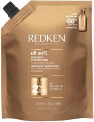 Redken All Soft professzionális sampon, száraz hajra, argánolajjal és hidratáló komplexszel dúsítva, 500 ml