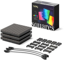 Twinkly Squares Extension Kit Intelligens világítás készlet Wi-Fi/Bluetooth (TWQ064STW-03-BAD)