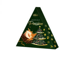 Vobro Hazelnut Passion karácsonyfa desszert mogyoró ízű krém, egész mogyoró-126g