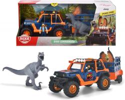 Dickie Toys - Dino parancsnoki terepjáró dinoszauruszokkal, fénnyel és hanggal 40cm (DICKIE837024) - jatekbirodalom
