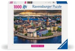 Ravensburger 1000 db-os puzzle - Scandinavian Places - Stockholm - Svédország (12000114) (12000114)