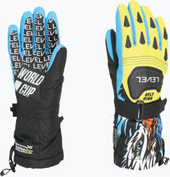 Level Gyerek síkesztyű Level Junior yellow/blue