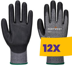 Portwest AB664 Vágásbiztos védőkesztyű, Cut F multipack szürke 12 pár (AB664G8RS)