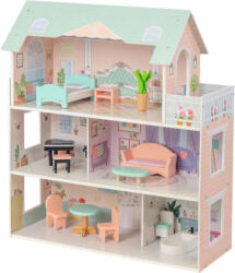 Wooden Дървена къща за кукли Wooden - Maya, 3 Нива (TL403009)
