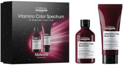 L'Oréal L’Oreal Professionnel Serie Expert Vitamino Color Spectrum DUO professzionális rutin készlet, színmegörző, selymesebb és erősebb hajhoz: sampon, 300 ml + balzsam, 200 ml