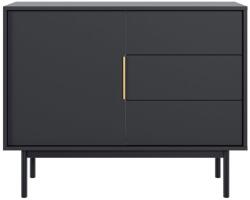 WIPMEB Viva VI03 1D3S 104, fiókos, fekete