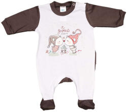 Asti Hosszú ujjú baba rugdalozó karácsonyi mintával