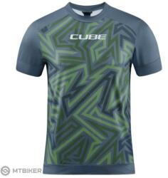 CUBE ATX RoundNeck mez, olíva/szürke (L)