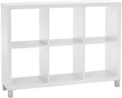 TEMPO KONDELA Polcrendszer, fehér, TOFI 4 NEW