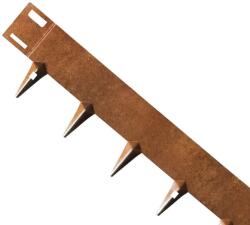 ECCO Acél szegélyléc CORE 10 x 100 cm, corten (EC001)