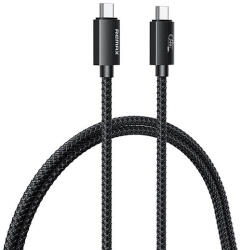 REMAX USB-C Kábel USB-C Remax Ladon, USB 4.0, RC-C039, 1 m, 240 W, 1 Fekete