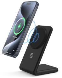 Crong Magspot CRG-MSS-BLK Vezeték Nélküli Töltő - Fekete 15 W
