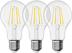 EMOS Filament A60, E27, 5, 9 W (60 W), 806 lm, melegfehér, 3 db (1525743237)