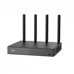 Dahua NVR WiFi 6 Dual Band Imou NVR-N110W-8A0E, 10 canale, 8 MP, 90 Mbps, microfon si difuzor, 4 antene (NVR-N110W-8A0E)