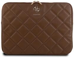 GUESS Gucs14Zpsqssgw Quilted 4G Notebook Táska 14" - Barna - fizz