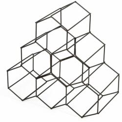 Compactor hatszögletű, 6 palack számára, matt acél, szürke (RAN8663)