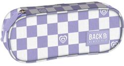 DERFORM Backup Ovális Tolltartó - Purple Checked