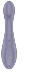 Satisfyer Vibrator G-Force, Punctul G, 50 Programe Vibratii, Silicon, USB, Violet, 21 cm Vibrator