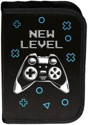 PASO Penar cu rechizite Paso New Level - 1 fermoar (PP25GS-P001) Penar