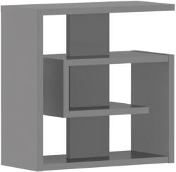 TEMPO KONDELA Kisasztal, grafit, VANDIA - pepita