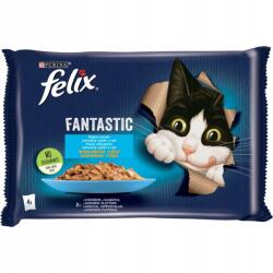 FELIX Fantastic macskaeledel hal ízű zselében 340 g (4 x 85 g)