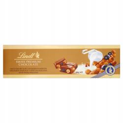 Lindt Swiss tejcsokoládé mazsolával és mogyoróval 300 g (7610400099837)