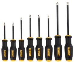 DEWALT Csavarhúzó, TOUGHSERIES, 8db, készlet, acél, MAXFIT