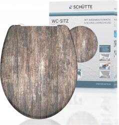 SCHÜTTE Szabadon álló duroplast WC-ülőke Schütte Wood 82368 No. 14 (82383)