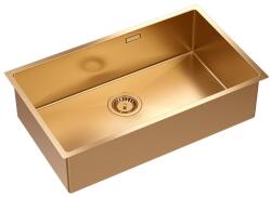 Quadron Chiuveta inox sub blat Quadron Unique Anthony 80 finisaj cupru 74x44 cm (MF7444PVDBSC1) Chiuveta