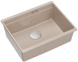 Quadron Chiuveta compozit sub blat Quadron Logan 100 bej - inox 56x45 cm (HQJ6045U2_BS_U) Chiuveta