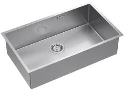Quadron Chiuveta inox sub blat Quadron Unique Anthony 80 finisaj inox 74x44 cm (MF7444BS) Chiuveta