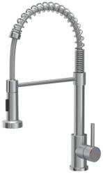 Quadron Baterie bucatarie cu dus extractibil Quadron Pop Salma finisaj inox periat (52137BS)