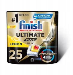 Finish Mosogatógép kapszula Powerball Ultimate Plus AllIn1 Lemon 25 db (3279037)
