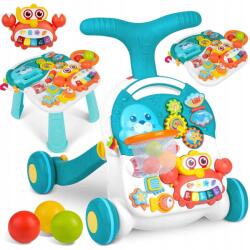 RicoKids Tolóasztal oktató 3az1ben RK-810 fehér-kék (66874102)