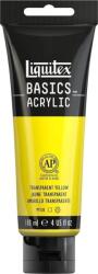 Liquitex Basic Akril festék 045 Transparent Yellow 118 ml 1 db (72.1045)