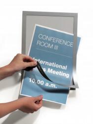 Durable Mágneses képkeretek Mágneses képkeret poszter Megaframe A4 Ezüst (.)