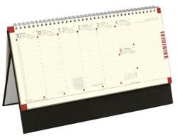 TOPTIMER Naptár, asztali, álló, TOPTIMER, jegyzetblokkos, fekete (NKC051FKU) - jatekotthon