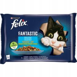 FELIX Fantastic macskaeledel ízválaszték zselében 340 g (4 x 85 g)